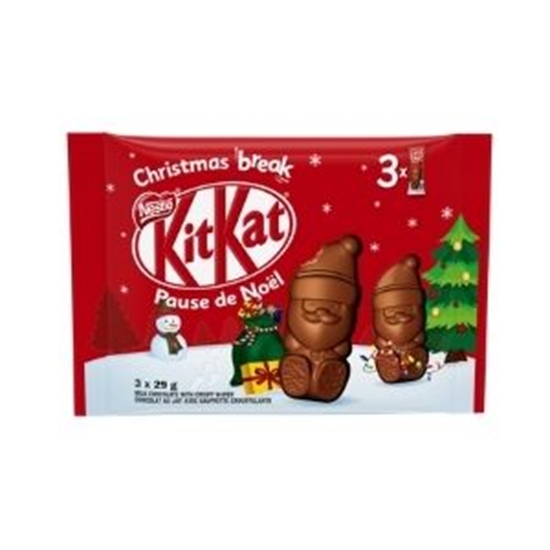 Picture of KIT KAT SANTA 3 PACK X29GR